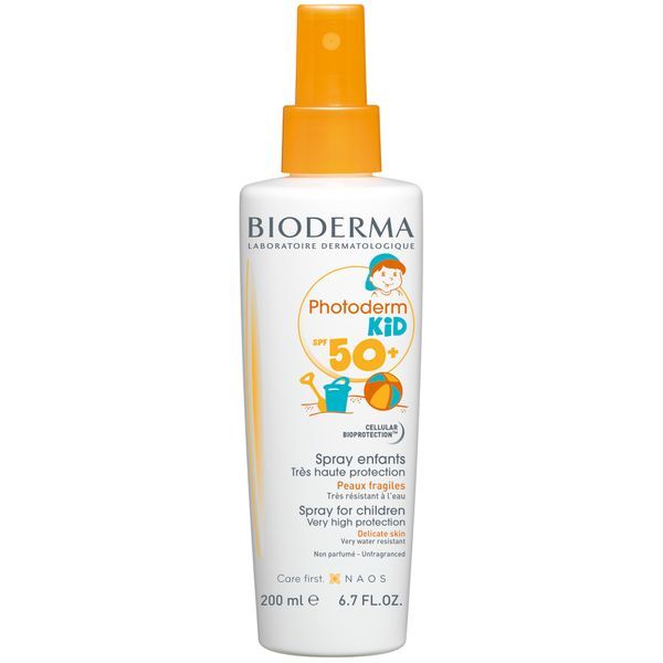 Спрей солнцезащитный для лица и тела детский SPF50+ Photoderm Bioderma/Биод