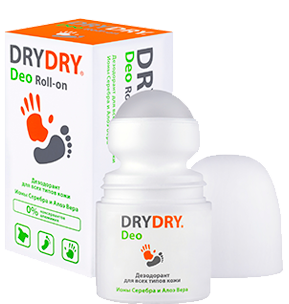 Дезодорант Dry Dry (Драй Драй) роликовый для всех типов кожи Deo Roll-on 50