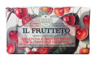 Мыло Nesti Dante (Нести Данте) туалетное твердое Черешня и красные ягоды 25