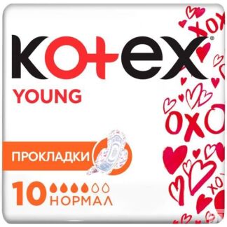 Прокладки Kotex/Котекс Young Normal 10 шт. Kimberly-Clark