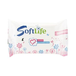 Салфетки влажные для интимной гигиены ромашка softlife/софтлайф №20 Гранд А