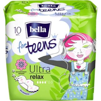 Прокладки гигиенические Relax Ultra Deo For teens Bella/Белла 10шт ТЗМО С.А