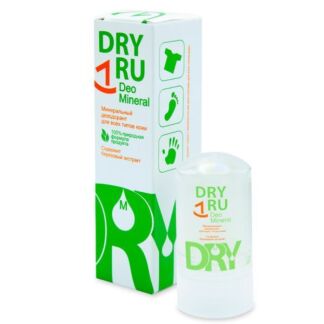 Дезодорант для всех типов кожи минеральный Deo Mineral Dry Ru/Драй Ру 60г С
