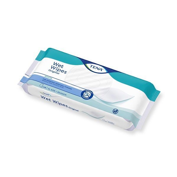 Салфетки (полотенца)влажные Wet Wipes Original Tena/Тена 48шт Noelken Sp. Z 1424072 фото 1