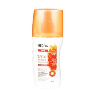 Молочко для загара SPF30 Mediva/Медива Sun 150мл ООО НПО Биокон плюс