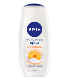 Гель-уход для душа крем абрикос Nivea/Нивея фл. 250мл (80745) Beiersdorf AG