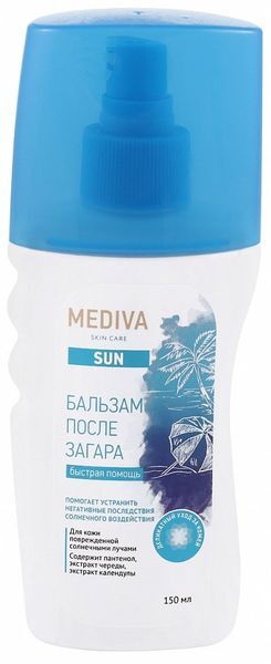 Бальзам после загара Mediva/Медива Sun 150мл ООО НПО Биокон плюс 2928054 фото 1