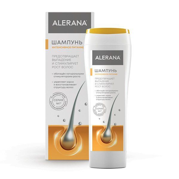 Шампунь для ослабленных волос Интенсивное питание Alerana/Алерана 250мл Вер