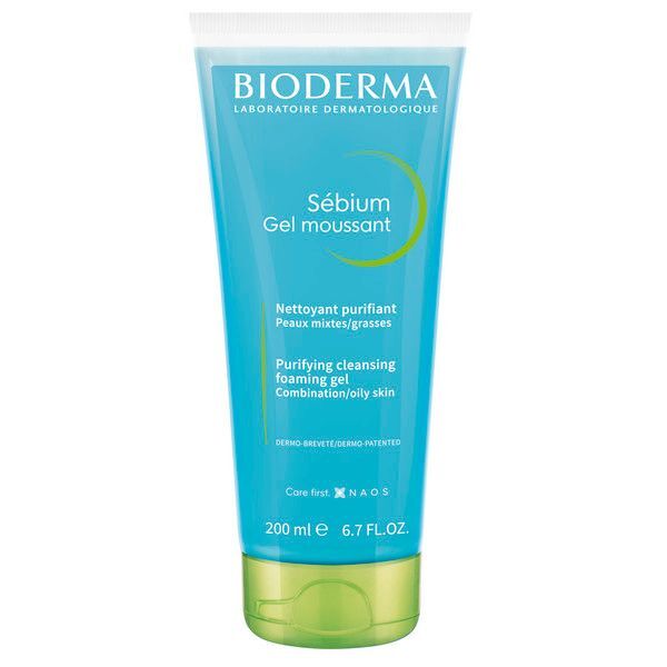 Гель для умывания жирной и проблемной кожи лица Sebium Bioderma/Биодерма ту