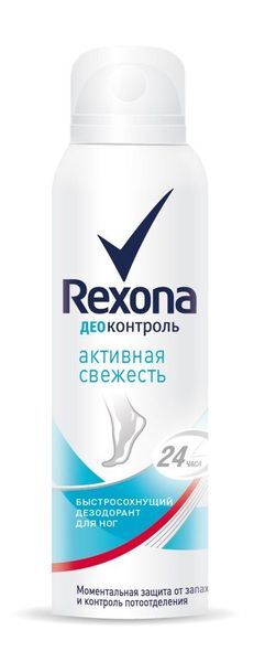 Дезодорант аэрозоль для ног Деоконтроль Активная свежесть Rexona/Рексона 15