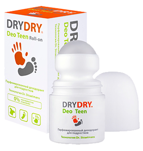 Дезодорант Dry Dry (Драй Драй) парфюмированный для подростков Deo Teen 50 м