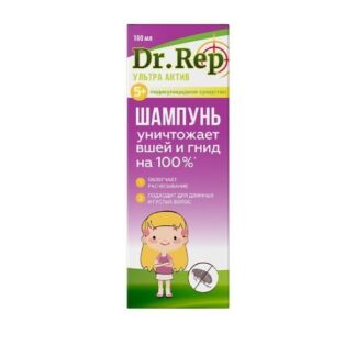 Шампунь средство педикулицидное Перметрин Фора+ Dr.Rep/Др.Реп 100мл Мирролл