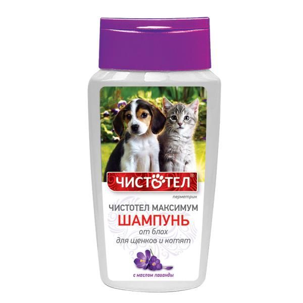 Шампунь для щенков и котят Чистотел Максимум 180мл АО НПФ Экопром