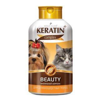 Шампунь для длинношерст кошек и собак Beauty Keratin+ 400мл АО НПФ Экопром