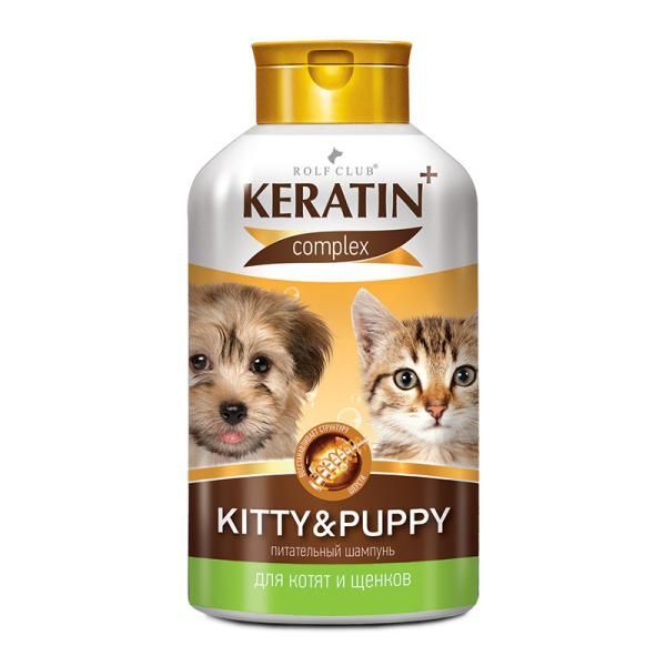 Шампунь для котят и щенков Kitty&Puppy Keratin+ 400мл АО НПФ Экопром