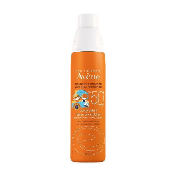 Спрей солнцезащитный для чувствительной кожи детский SPF50+ Avene/Авен фл. 1609992 фото 1