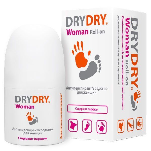 Антиперспирант - дезодорант для женщин DRY DRY Woman/Драй Драй Вуман 50мл L