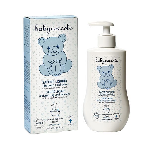 Мыло жидкое детское Babycoccole фл. 250мл Betafarma