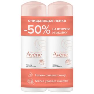 Пенка для снятия макияжа для чувствительной и комбинированной кожи Avene/Ав