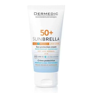 Крем солнцезащитный для сухой и нормальной кожи SPF50+ Sunbrella Dermedic/Д