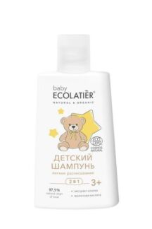 Шампунь 2 в 1 детский Легкое расчесывание" Baby 3+ (Ecocert), Ecolatier bab