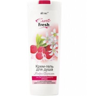 Крем-гель для душа ямбери и бергамот Exotic Fresh Витэкс 500мл Витэкс ЗАО