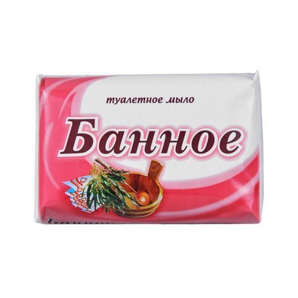 Мыло туалетное Банное в обертке Свобода 175г Свобода АО