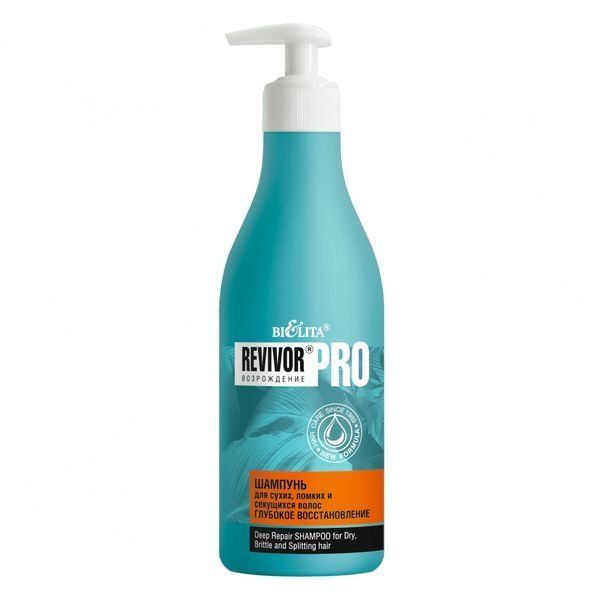 Шампунь для сухих, ломких и секущихся волос Глубокое восстановление Revivor