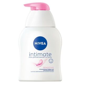 Гель для интимной гигиены Intimate sensitive Nivea/Нивея фл. с помпой 250мл