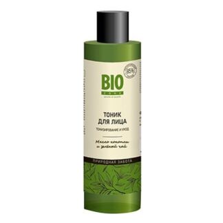 Тоник для лица тонизирующий масло конопли и зеленый чай BioZone/Биозон 200м