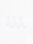 Набор из 3 пар носков для женщин (белый, 23-25) sela