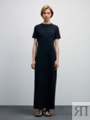 Платье-футболка длины макси Zarina