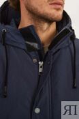 Удлинённая куртка с капюшоном (арт. baon B5322009)