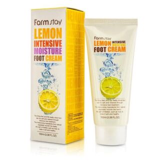 Смягчающий крем для ног с экстрактом лимона FarmStay