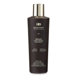 Кератиновый крем для выпрямления с частицами золота Gold Hair Keratin Treat