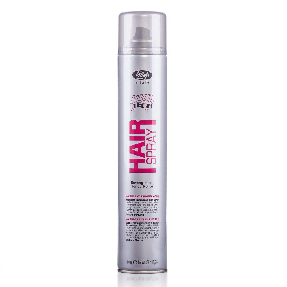 Лак для укладки волос сильной фиксации High Tech Hair Spray Strong Hold 140401000 фото 1