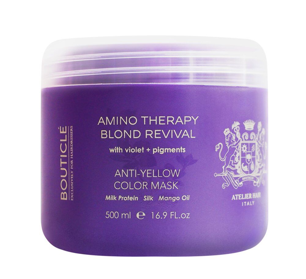 Восстанавливающая маска с анти-желтым эффектом для осветленных волос Anti-Y