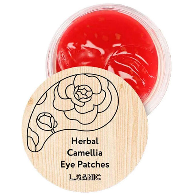 Гидрогелевые патчи для глаз с камелией Herbal Camellia Hydrogel Eye Patches 804364 фото 1