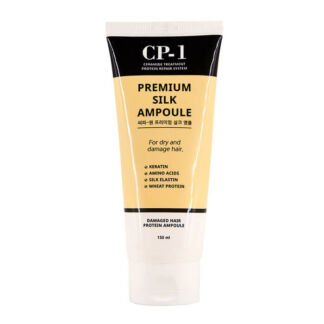 Несмываемая сыворотка для волос с протеинами шелка CP-1 Premium Silk Ampoul