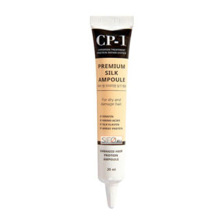 Несмываемая сыворотка для волос с протеинами шелка CP-1 Premium Silk Ampoul