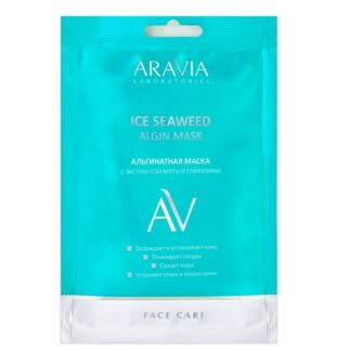 Альгинатная маска с экстрактом мяты и спирулины Ice Seaweed Algin Mask