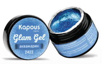 Гель-краска для ногтей Glam Gel (2422, 2422, аквамарин, 5 мл)