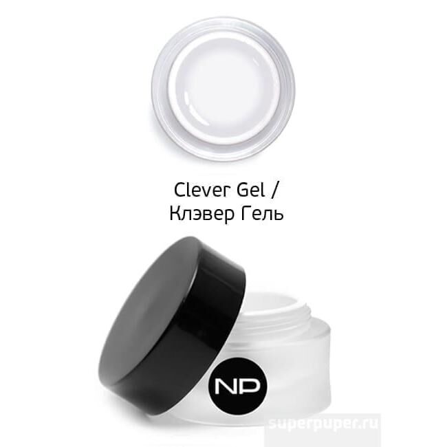 Скульптурный прозрачный гель Clever Gel (000704, 100 мл)