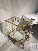 Стол сервировочный Виктори MH1798DC, 77х40х89 см, золото