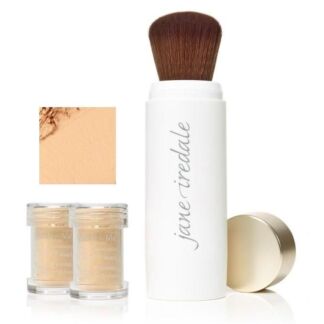 Защитная пудра с кистью - цвет загара - Powder-Me SPF30 Refillable Brush Ta