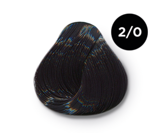 Перманентная крем-краска для волос Ollin Color (770228, 2/0, черный, 100 мл