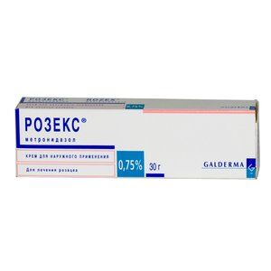 Розекс крем 0.75% 30г Галдерма