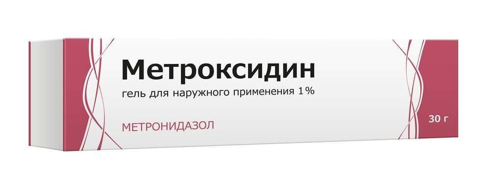 Метроксидин гель д/наруж. прим. 1% 30г Тульская фармацевтическая фабрика