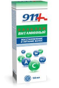 911 Бальзам д/волос витаминный восстановление/питание 150мл Твинс Тэк