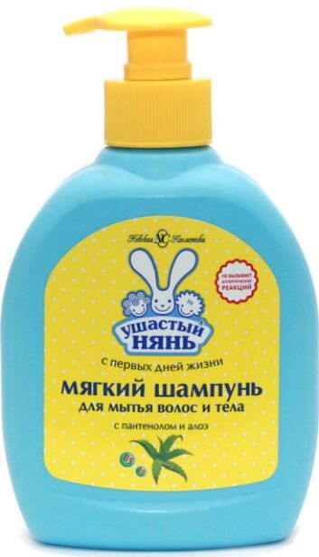 Ушастый нянь крем-мыло дет. оливковое масло/алоэ 300мл Невская Косметика